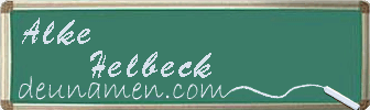 Alke Helbeck Visitenkarte